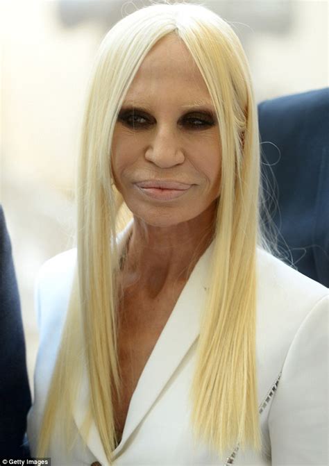 donatella versace design|current pictures of donatella versace.